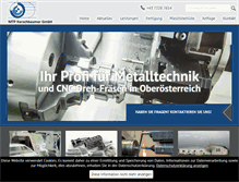 Tablet Screenshot of mtp-kerschbaumer.at